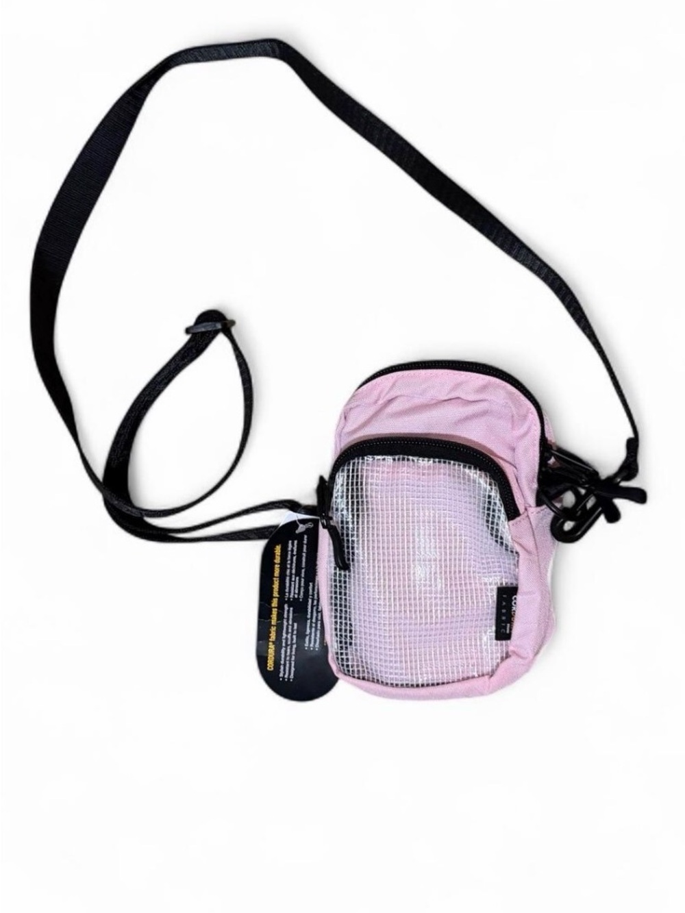 NWT American Eagle Pink Cordura Crossbody Pouch Bag